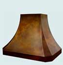 French Sweep  Copper Range Hoods